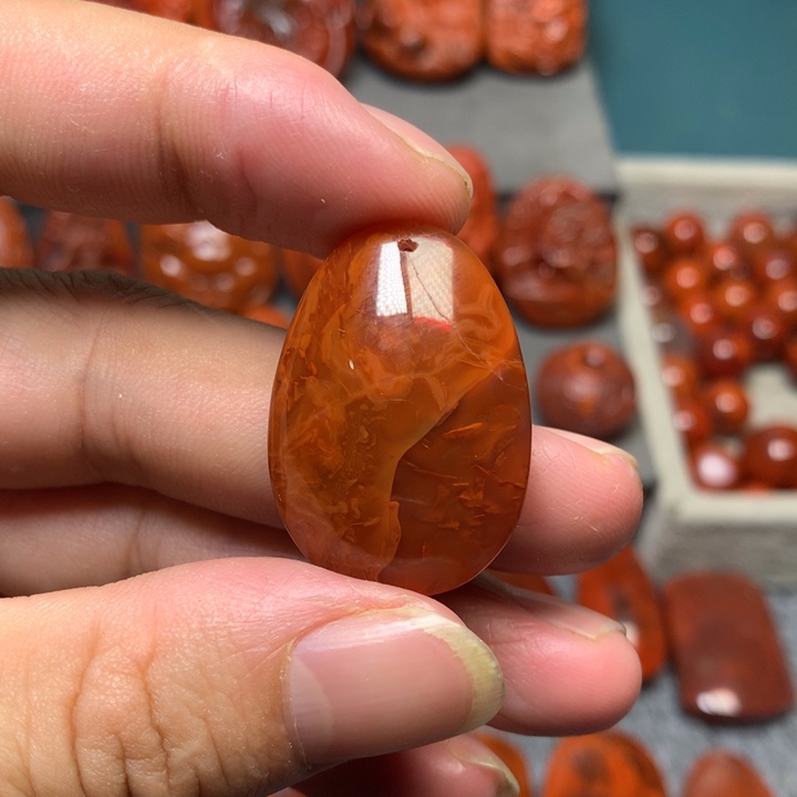 吊坠(不含链)未镶嵌南红玛瑙