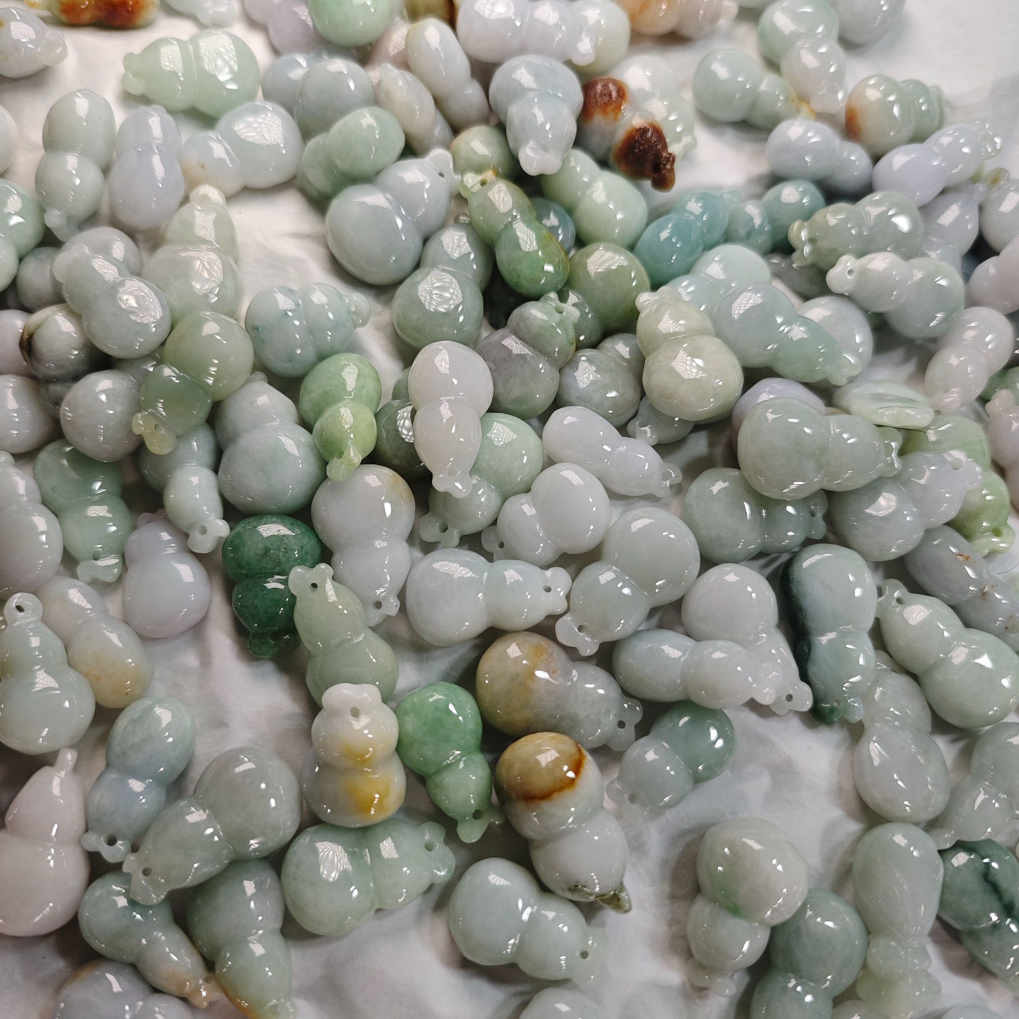 天然A货翡翠吊坠-c722-5多样性发一