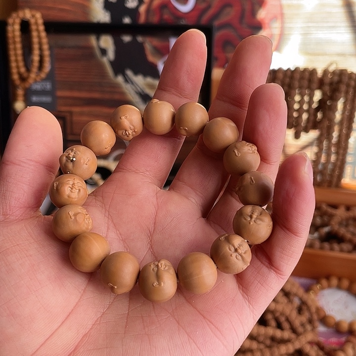 猴头核桃手串弥勒