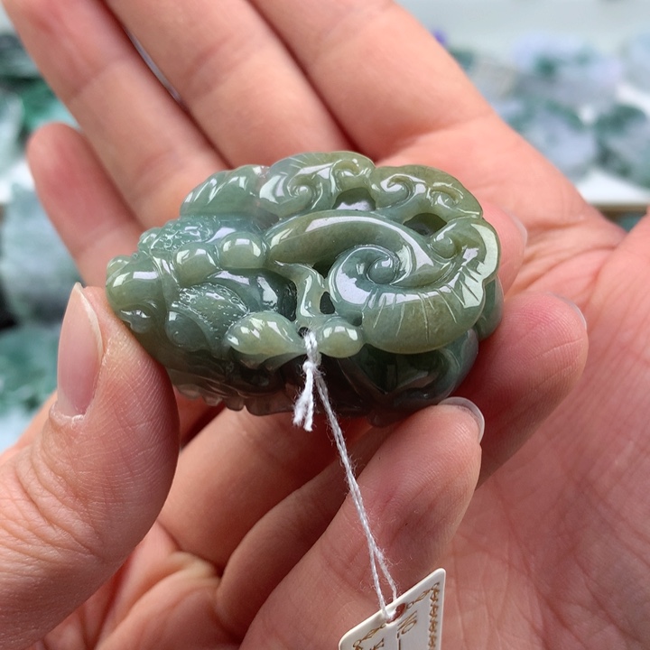 翡翠吊坠(不含链)未镶嵌