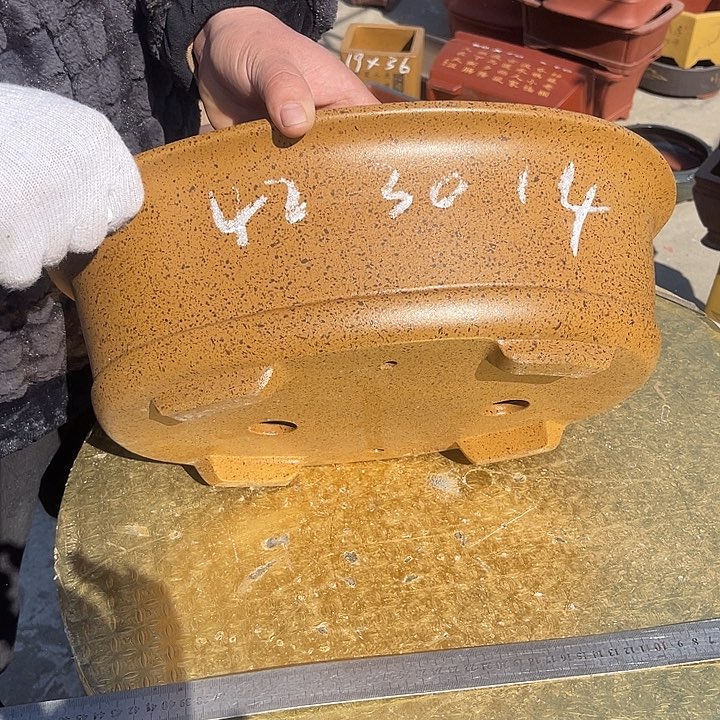 紫砂花盆紫砂等传统