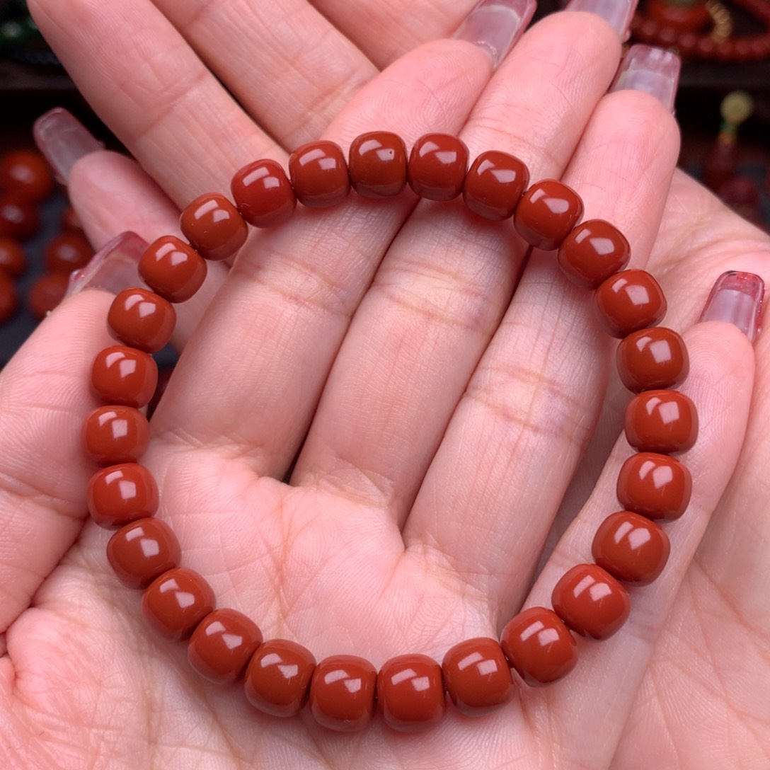 南红玛瑙配饰未镶嵌来***姐