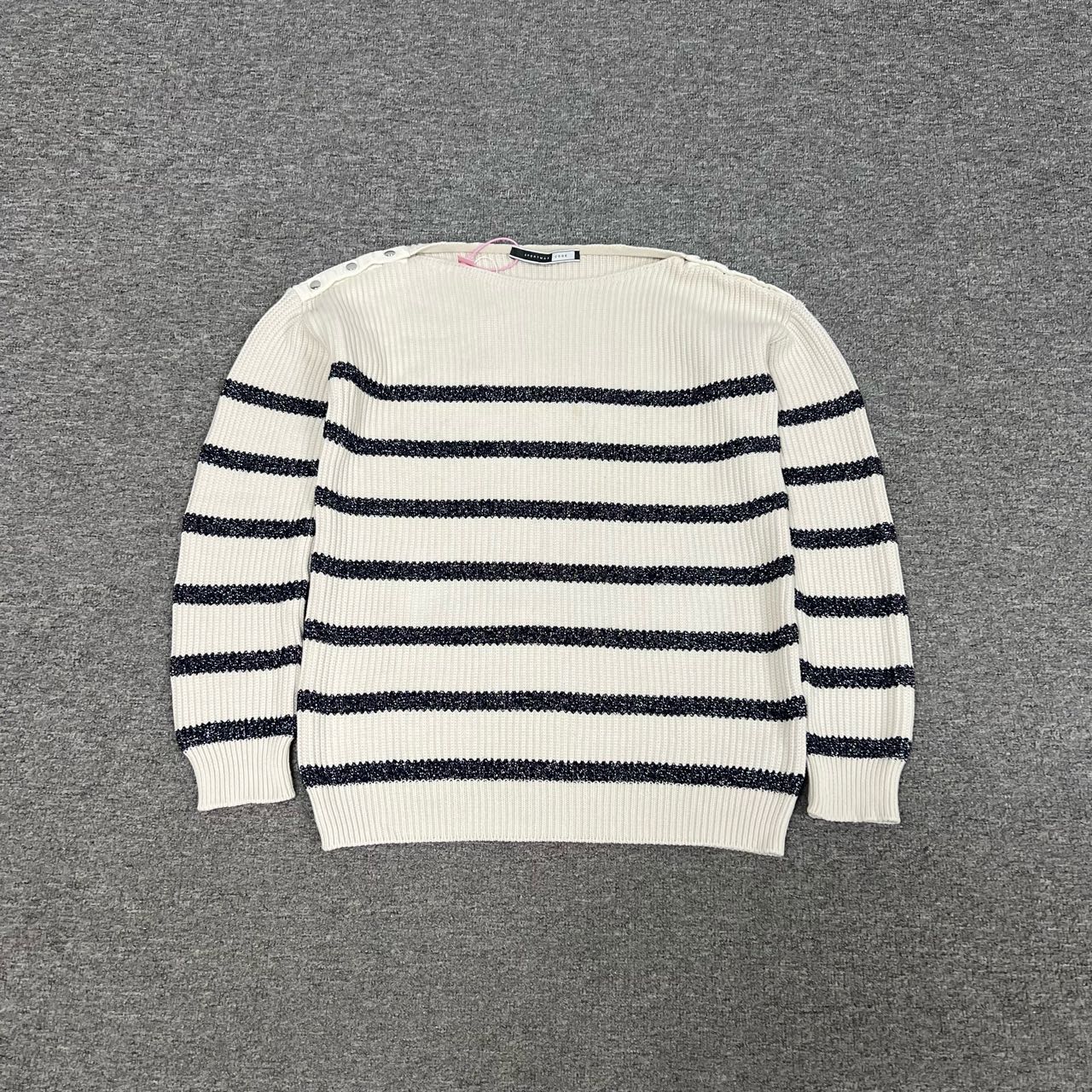 99新 MaxMara maxmara 条纹毛衣