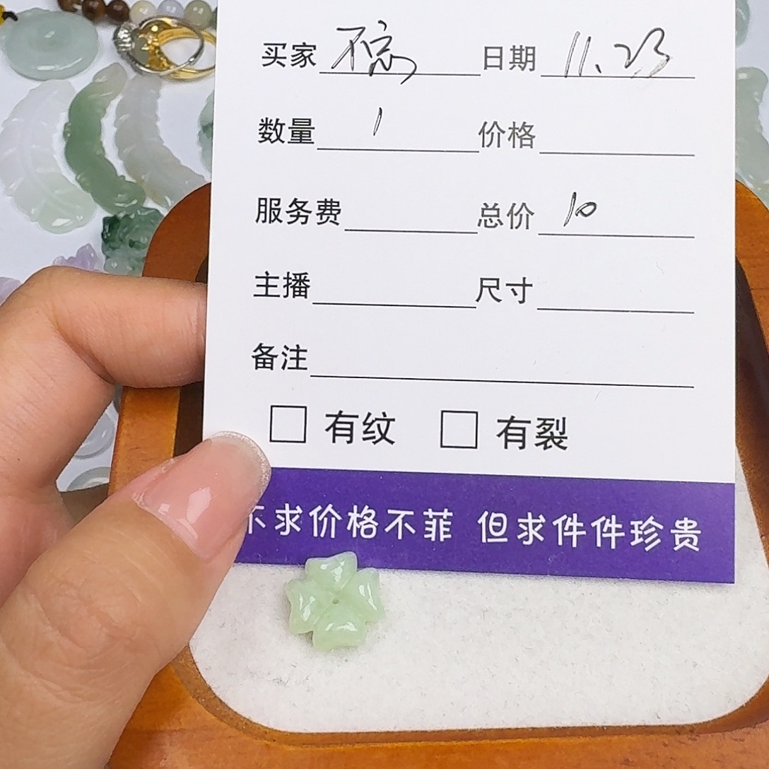 不***忘翡翠未镶嵌颈饰11