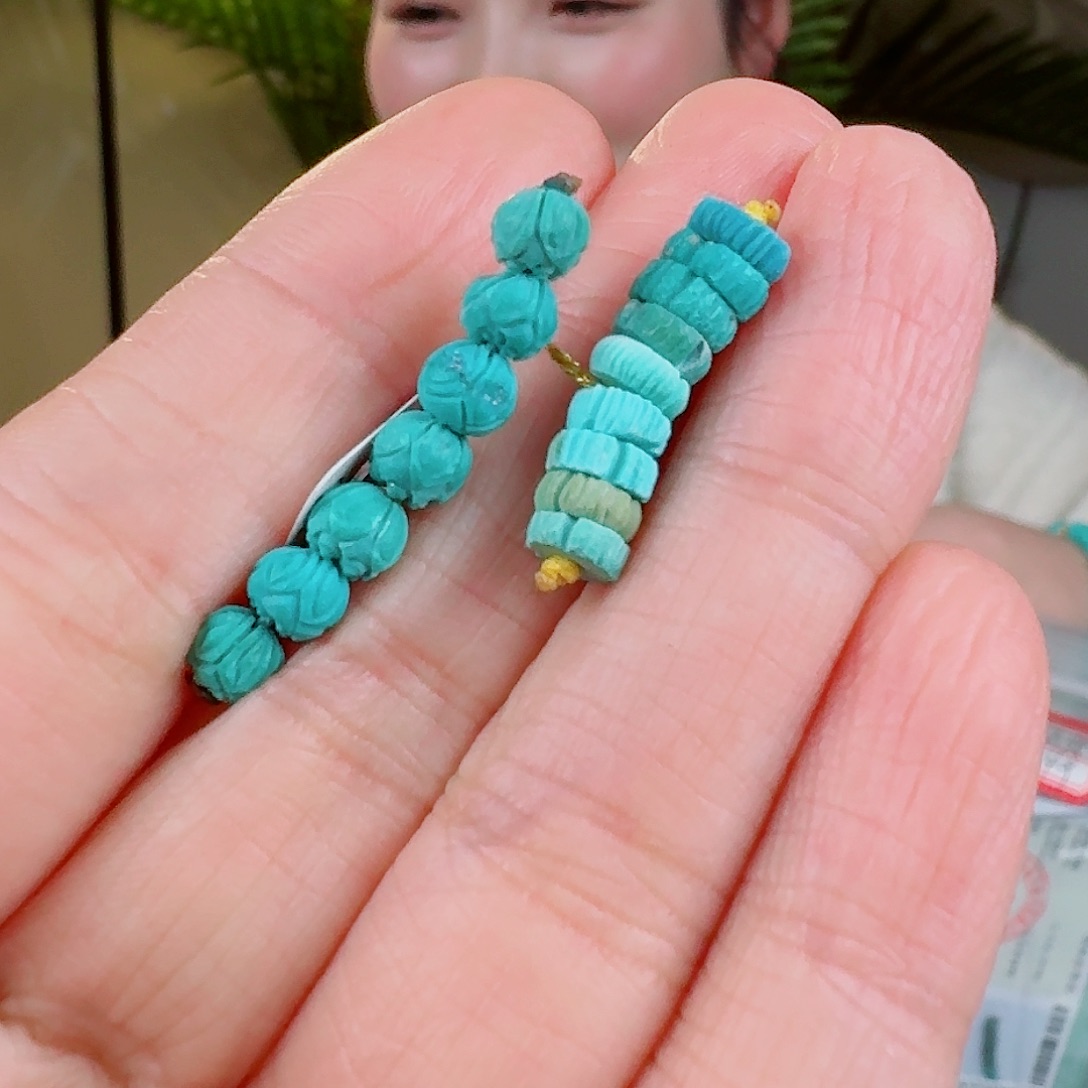 绿松石珠宝奇石未镶嵌