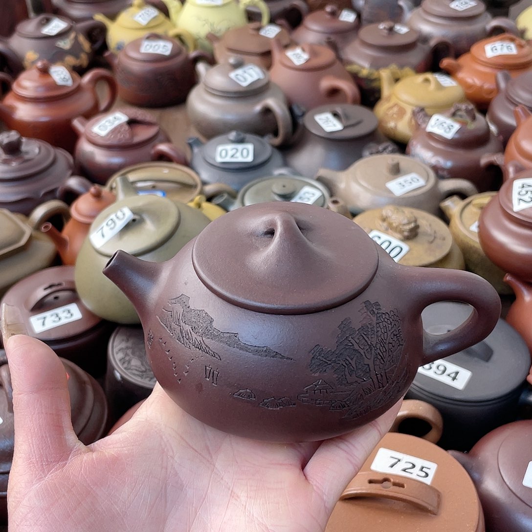 紫砂茶壶紫砂微瑕