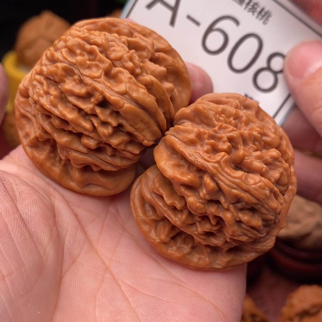 文玩核桃把件汉高楼44