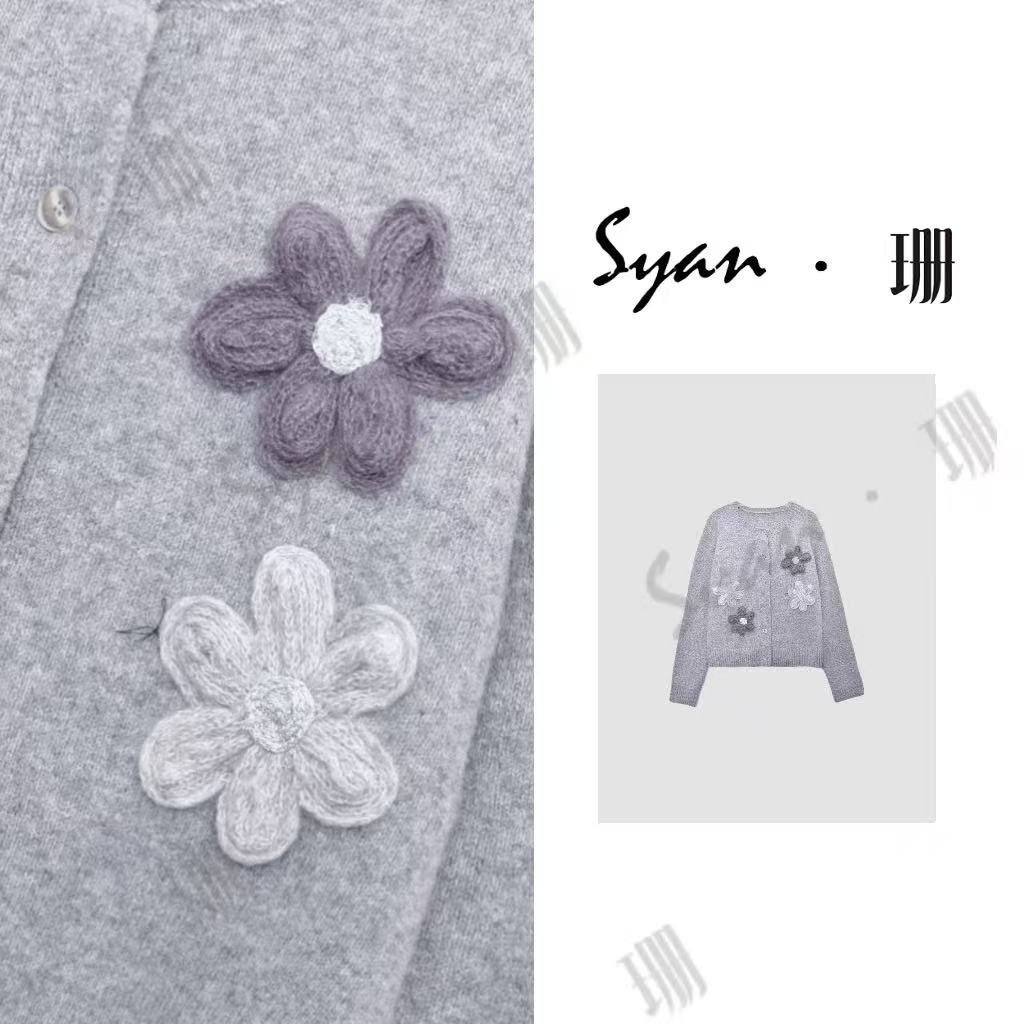 Syan【慢时光】秋季新款百搭小众高级轻奢设计款休闲时尚卫衣