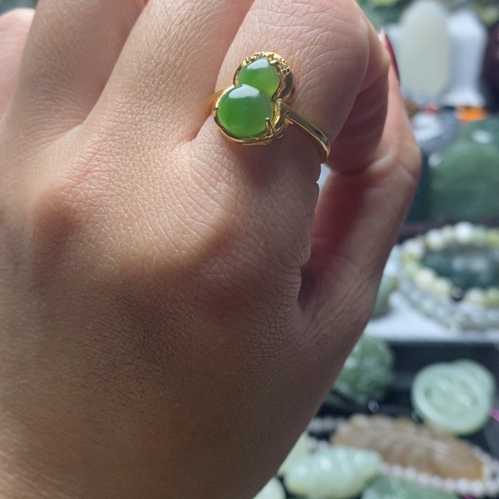 和田玉戒指未镶嵌