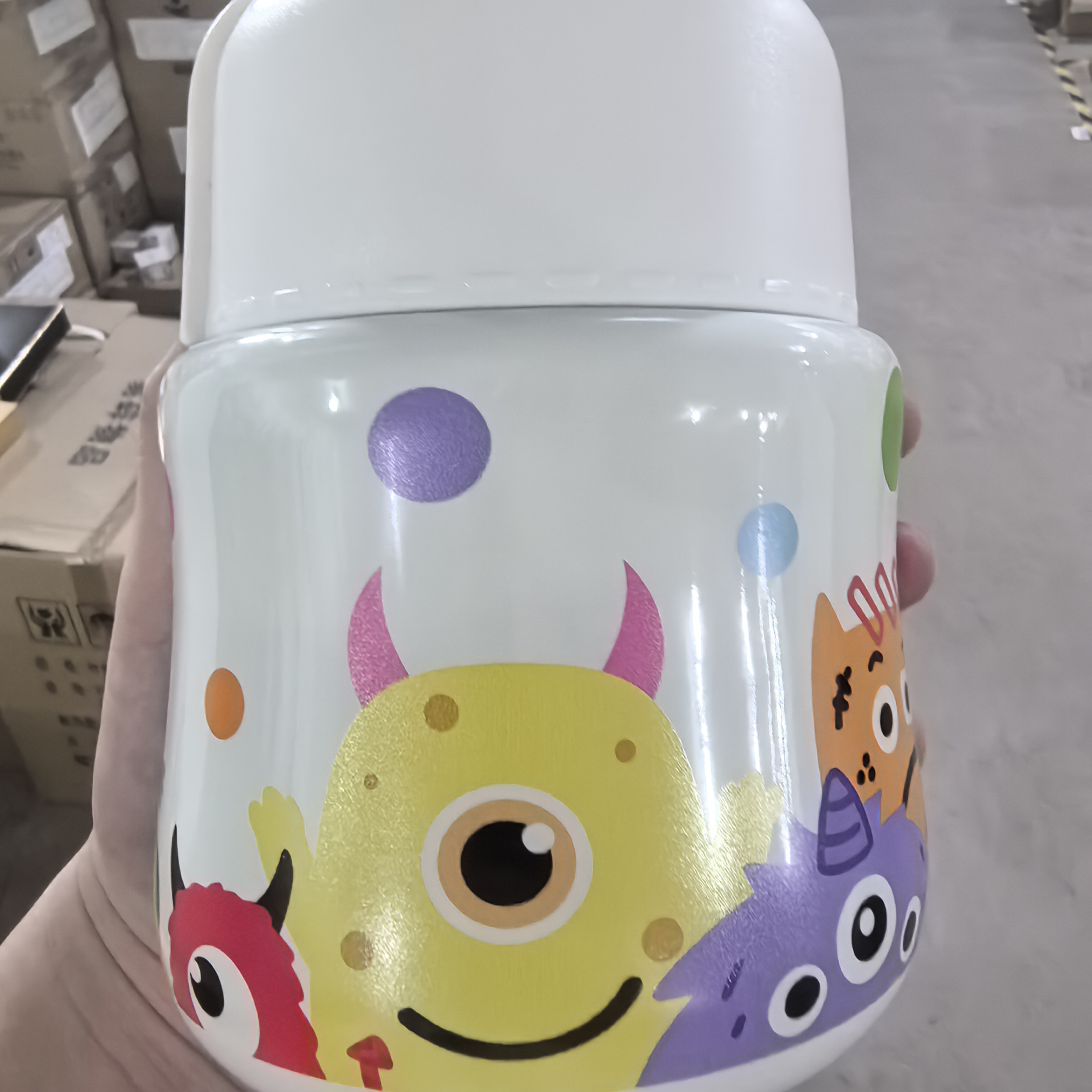 a5721可爱小怪兽焖烧杯