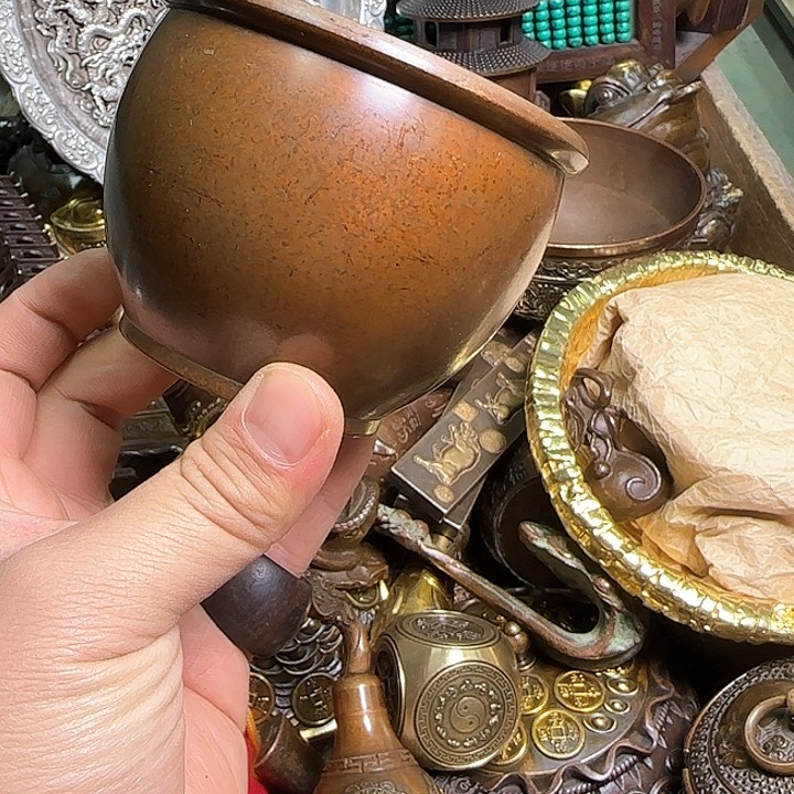 铜器办公室茶室摆件