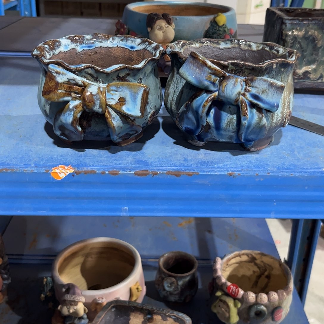 微瑕1 号陶然花器手工花盆