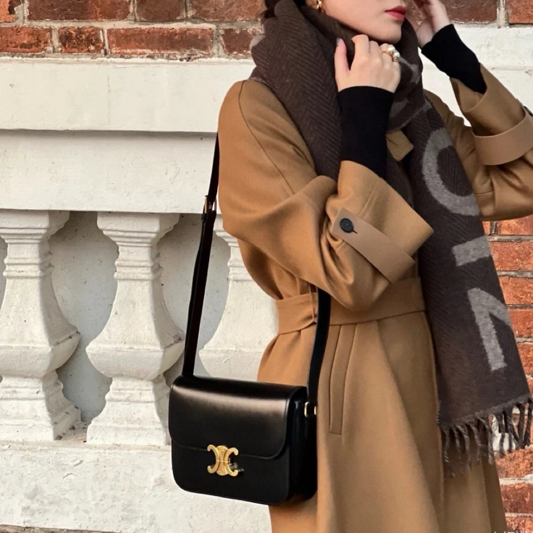 95新 Celine/思琳 95新-triomphe凯旋门黑金Box中号