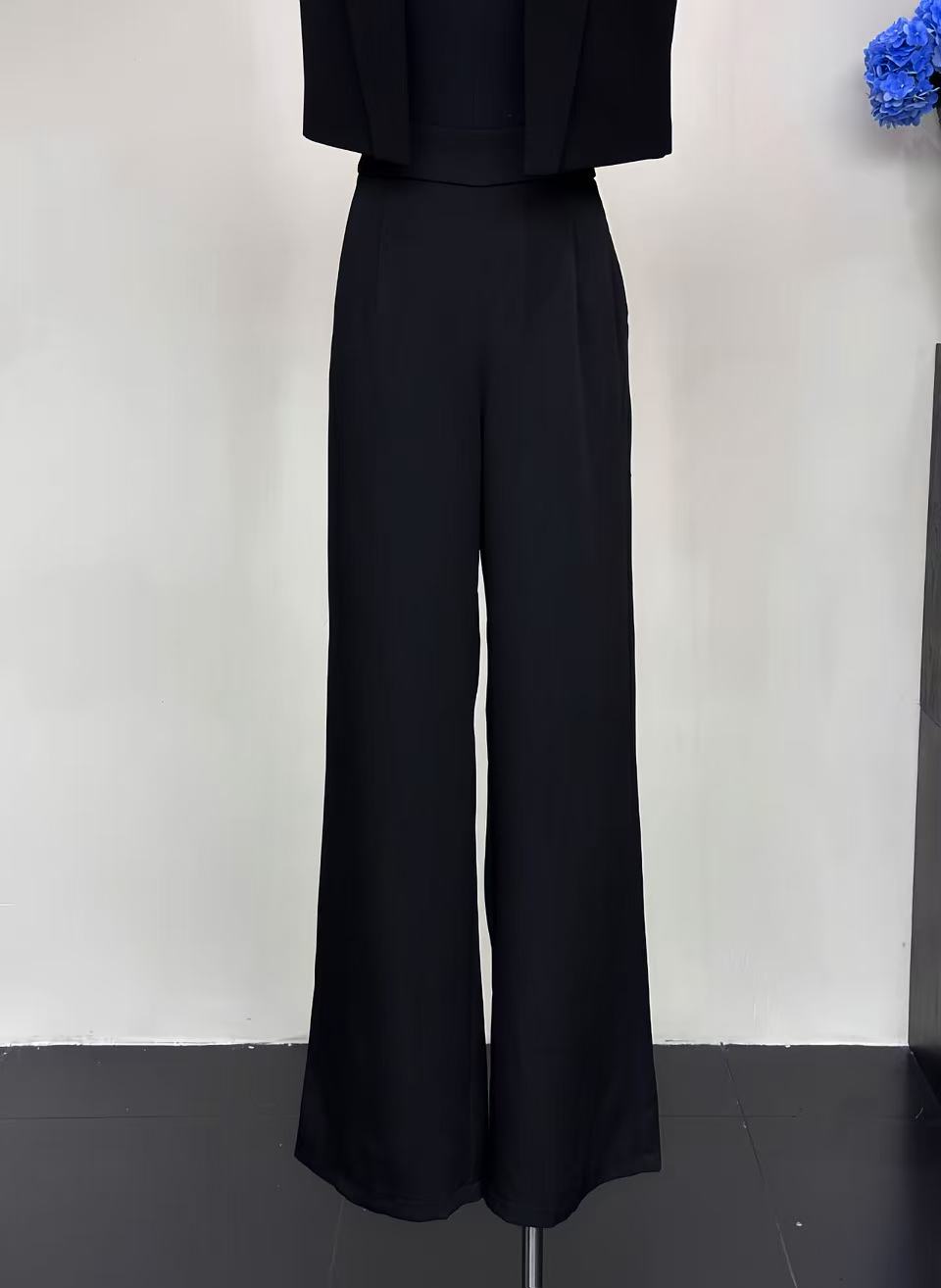 新品★FANFAN★百搭欧美风波西米亚风气质设计师时尚长裤L251260