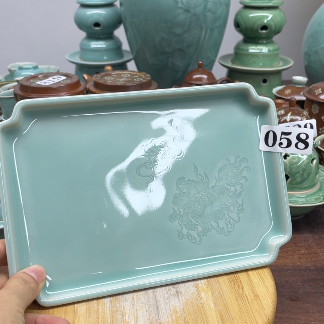 微瑕特价20.8*14茶盘