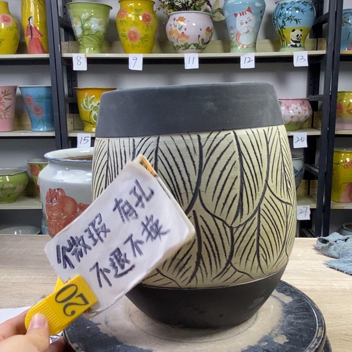1tc景德镇陶瓷花盆
