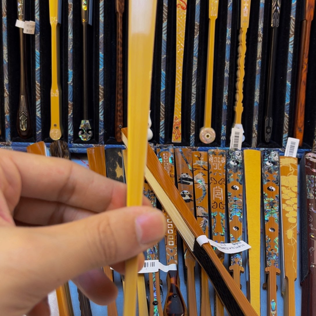 扇子手工制作文玩精品
