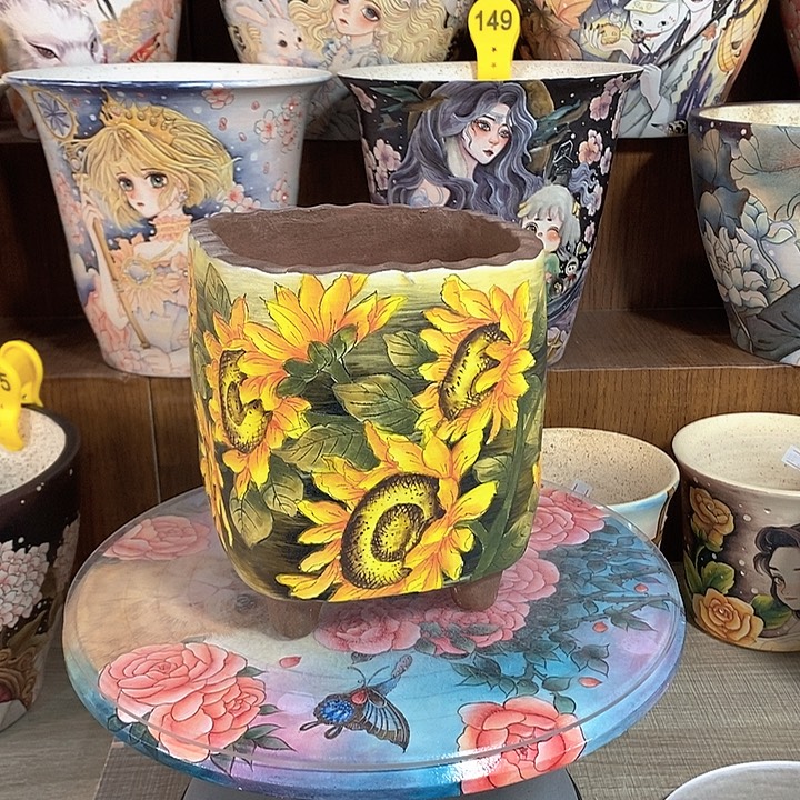 景德镇精品博采美盆11/14.5