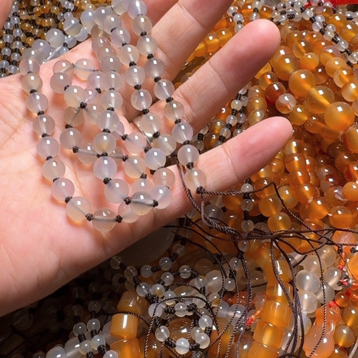 玛瑙/玉髓颈饰未镶嵌出***哥88032