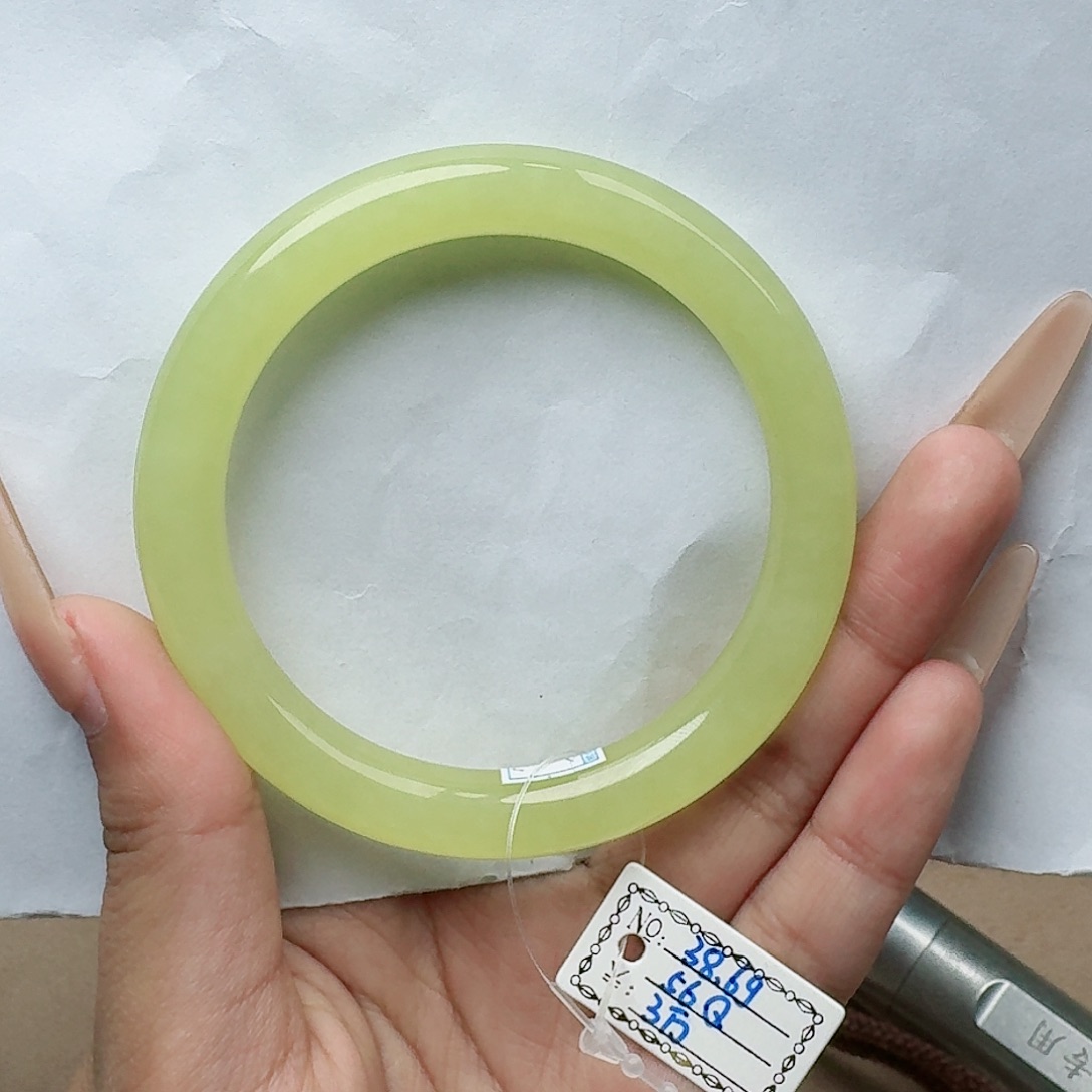 和田玉手镯YY56未镶嵌