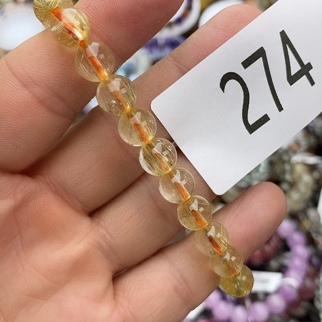 水晶手链未镶嵌手链