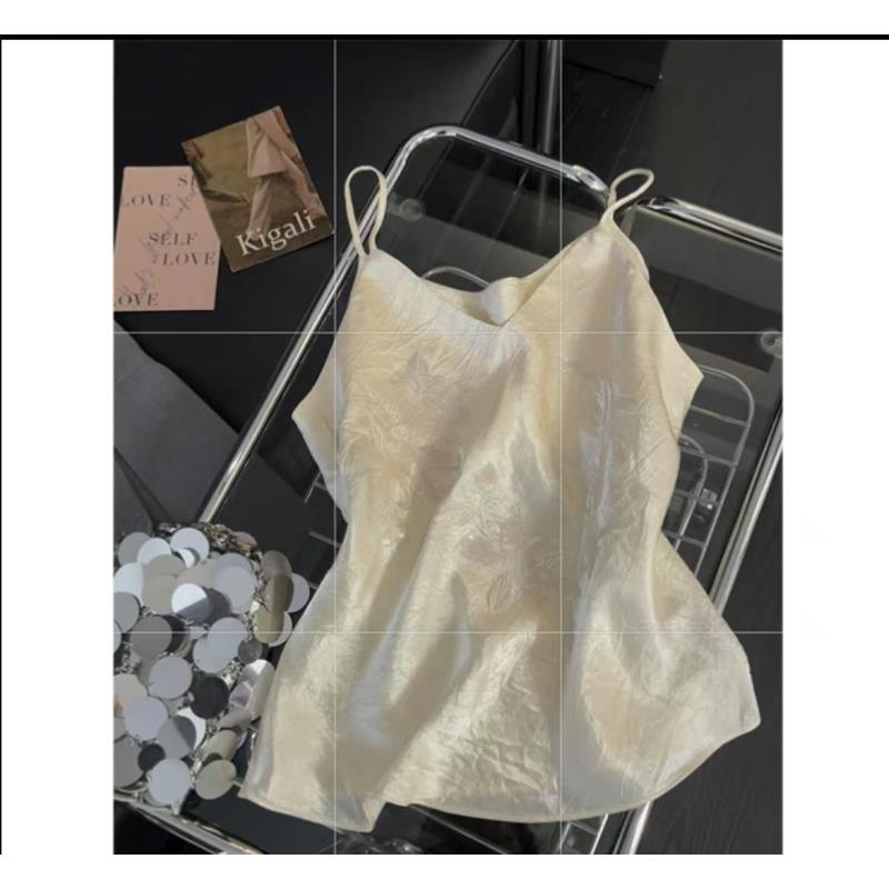 【深圳南油】新中式国风垂感显瘦气质打底吊带5512