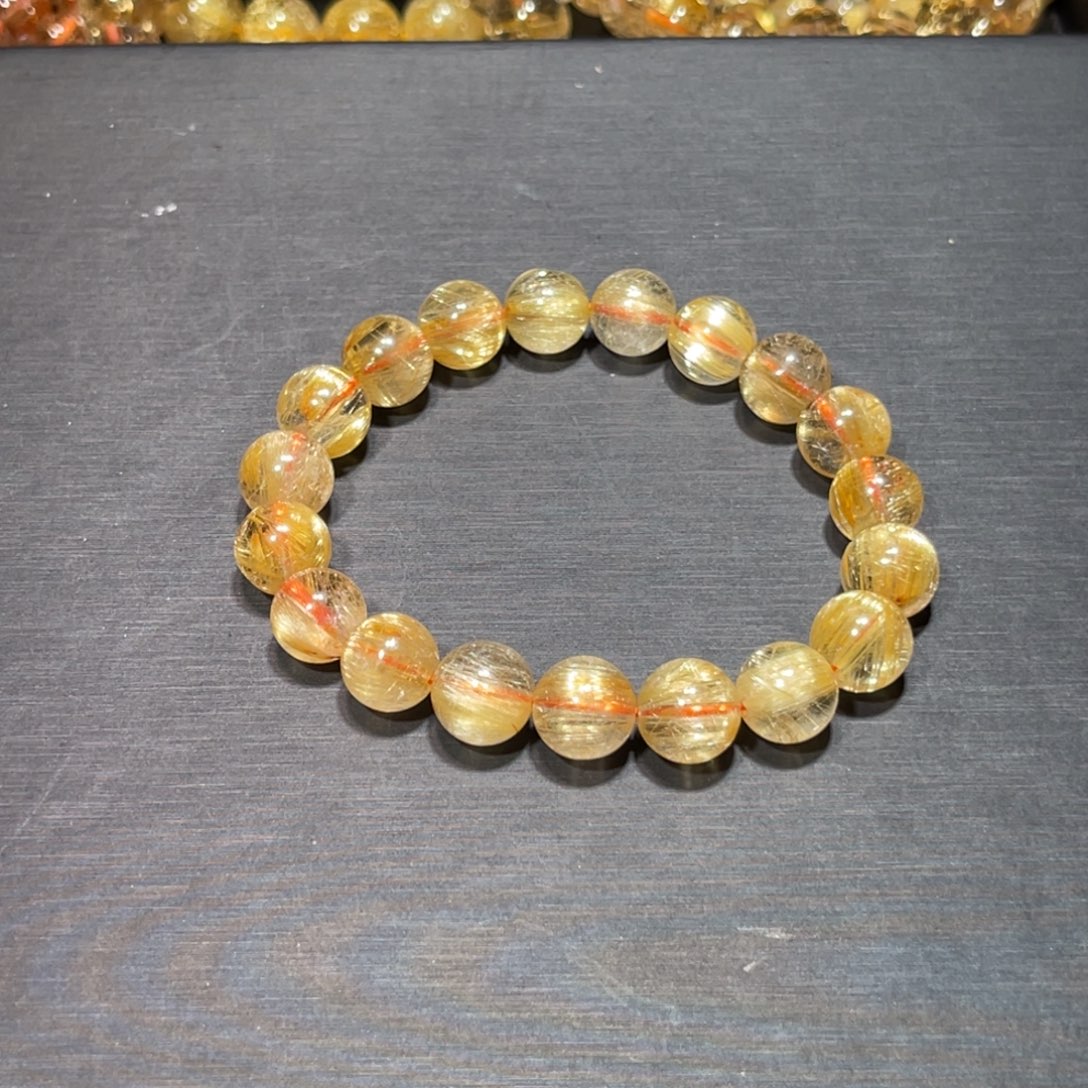 一***一未镶嵌手串水晶金钛晶