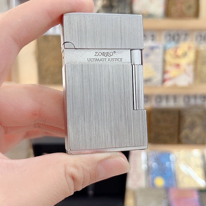 佐罗612银拉丝侧滑火机