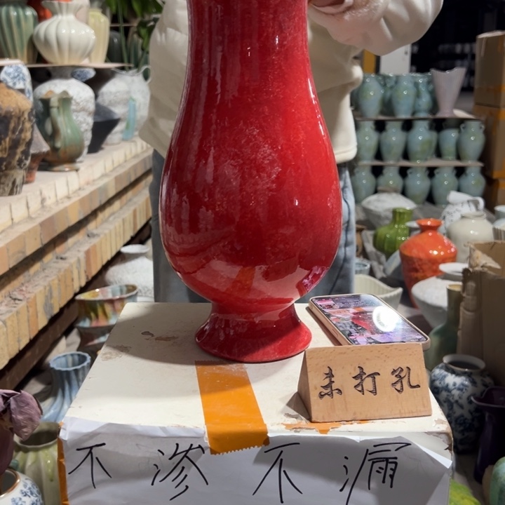 陶摆件景德镇陶瓷花瓶瑕疵专场