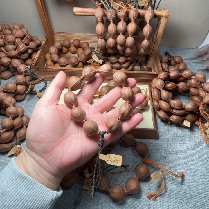 橄榄核手串/手链原生态梅林铁核2024尺寸