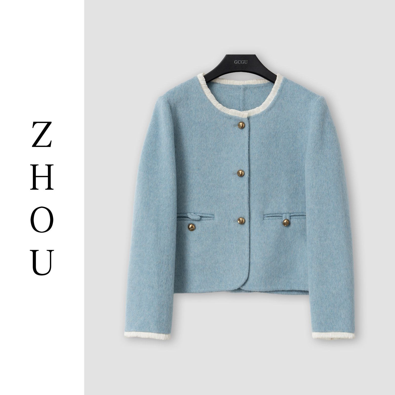 （周哥甄选）蓝色外套-31799