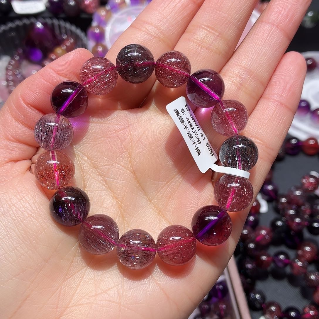 水晶未镶嵌手链手链