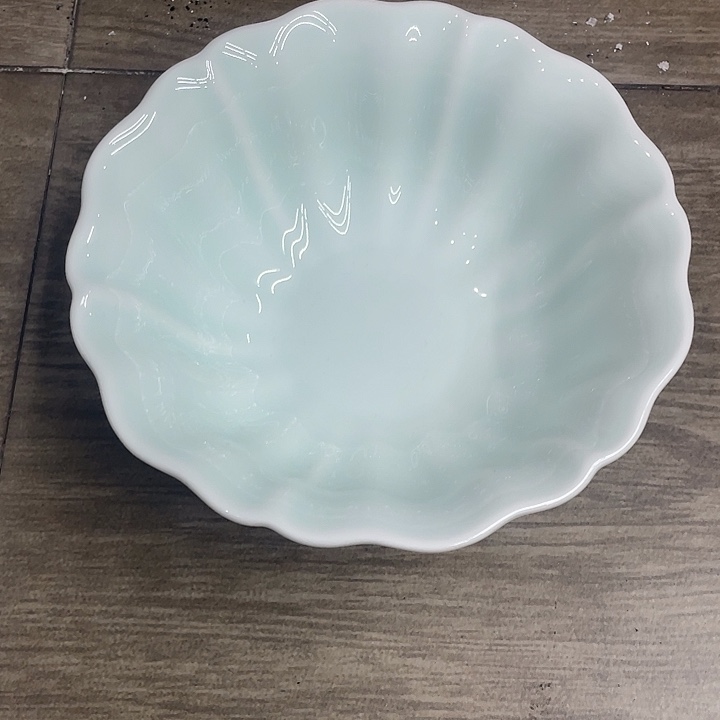 6寸影青菊花碗陶瓷