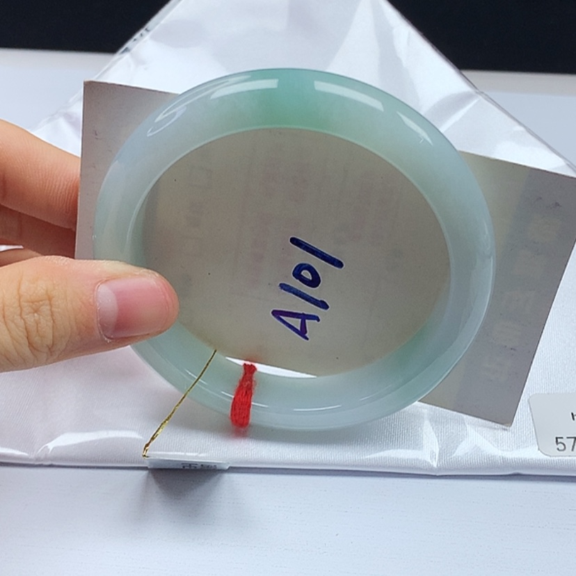 【闪购商品】翡翠手镯未镶嵌天然缅甸a货手镯57+