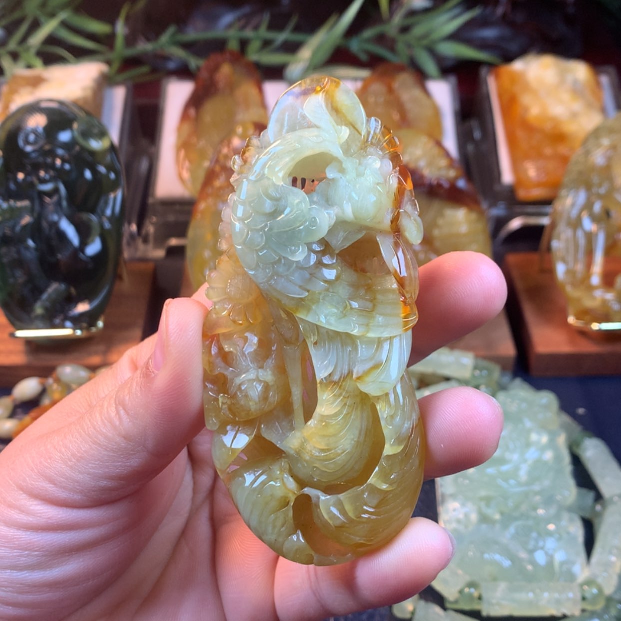 【闪购商品】蛇纹石玉颈饰未镶嵌