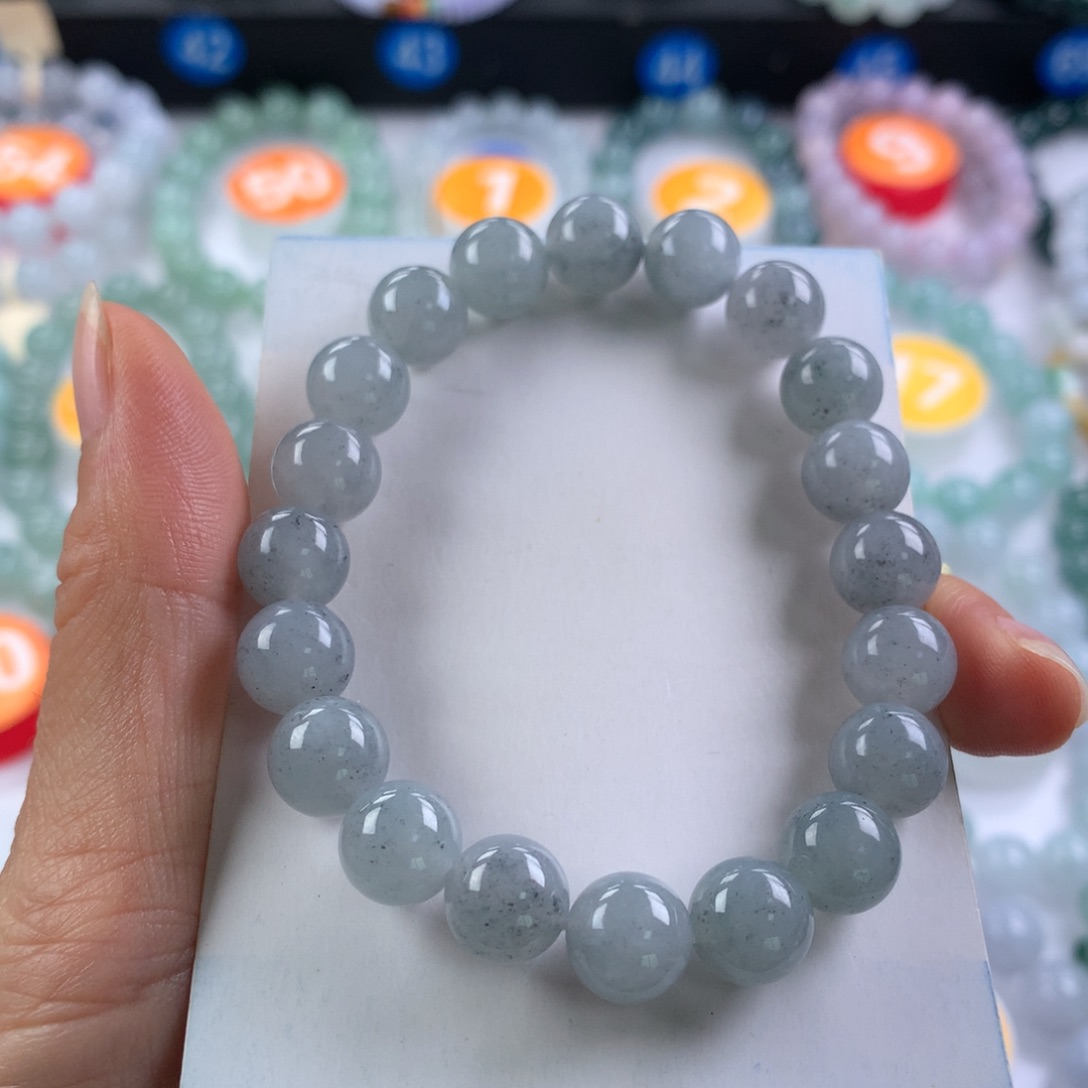 未镶嵌手链翡翠卡9.5