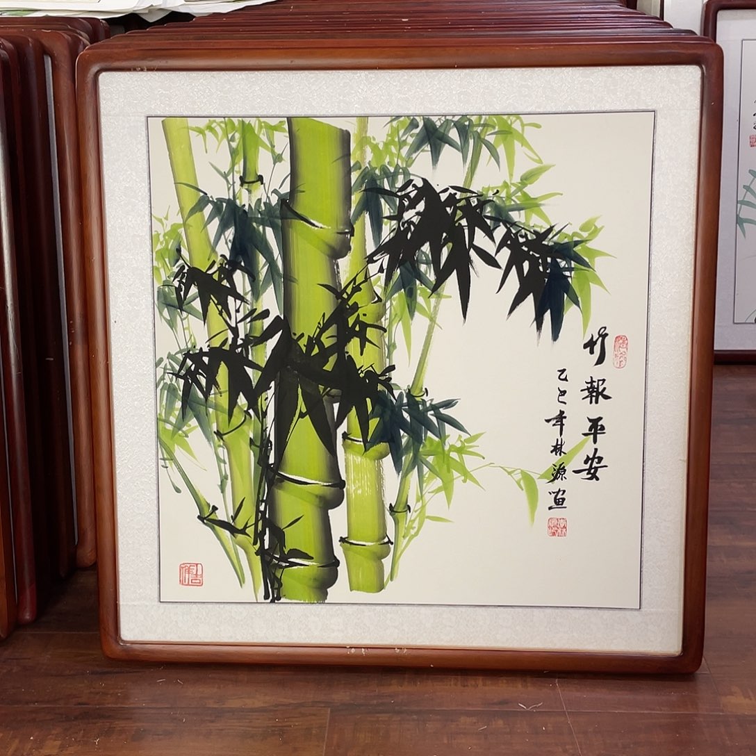 国画带框尺寸63*63厘米