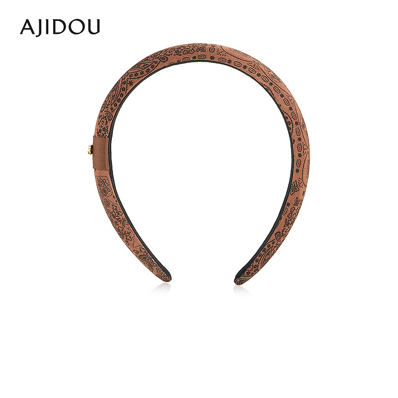 AJIDOU阿吉豆发饰女款时尚织物发箍高颅顶头箍【CB】