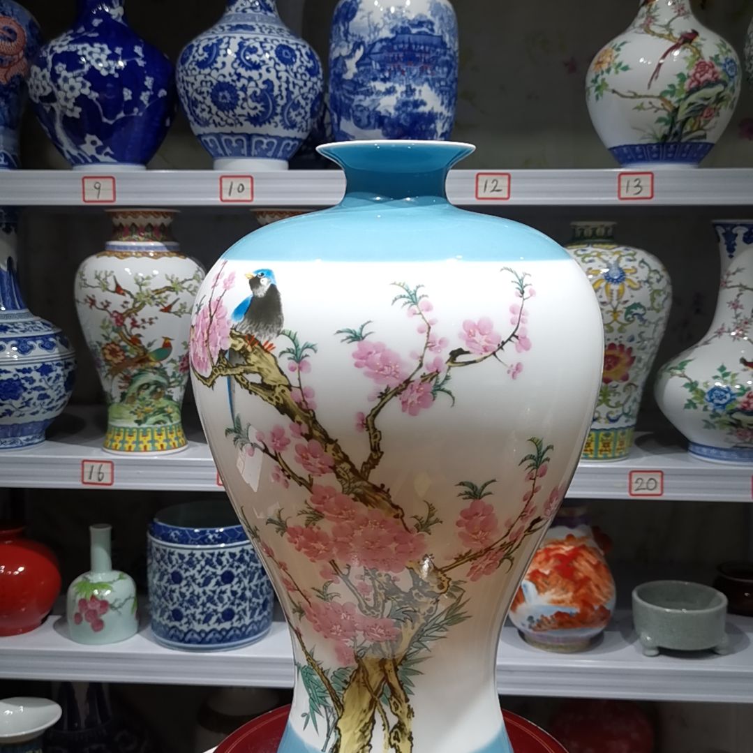 瓶景德镇陶瓷花瓶摆件