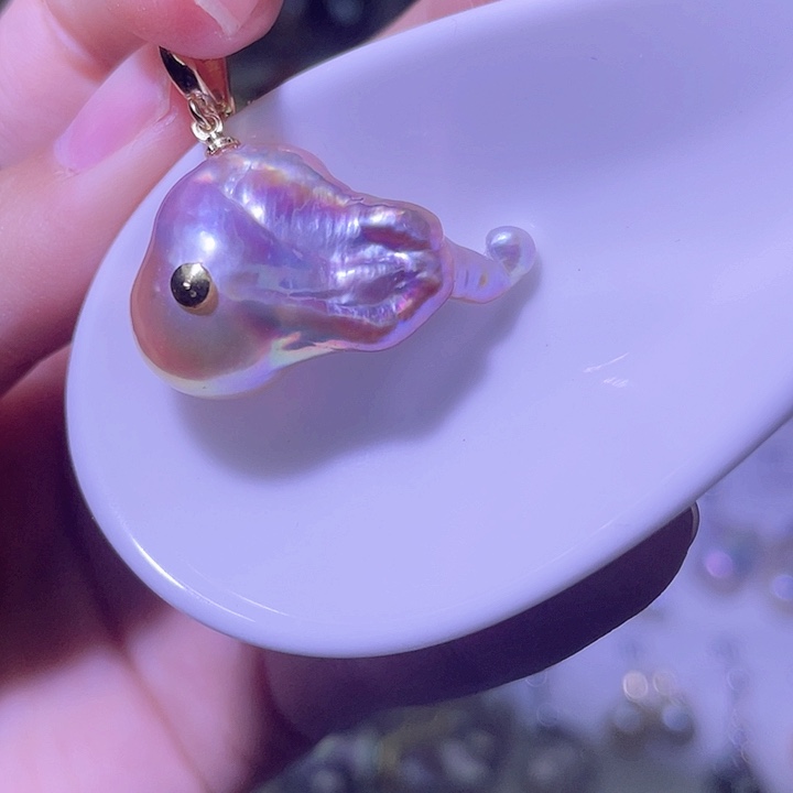 淡水珍珠合金颈饰81