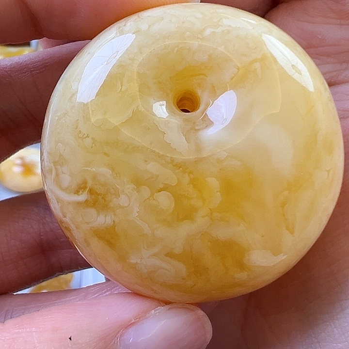 蜜蜡颈饰未镶嵌蜜蜡