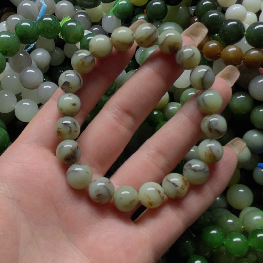 和田玉手链未镶嵌