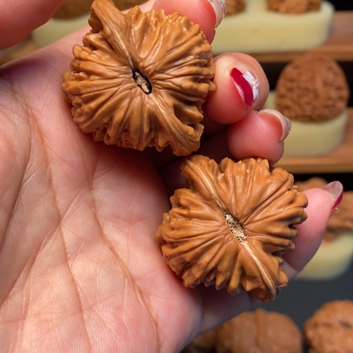 吊坠文玩核桃41全品四座楼