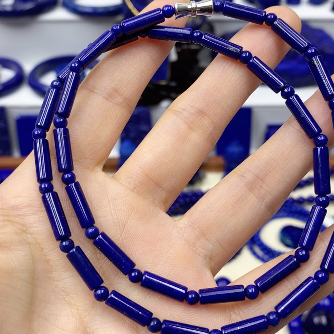 青金石颈饰未镶嵌