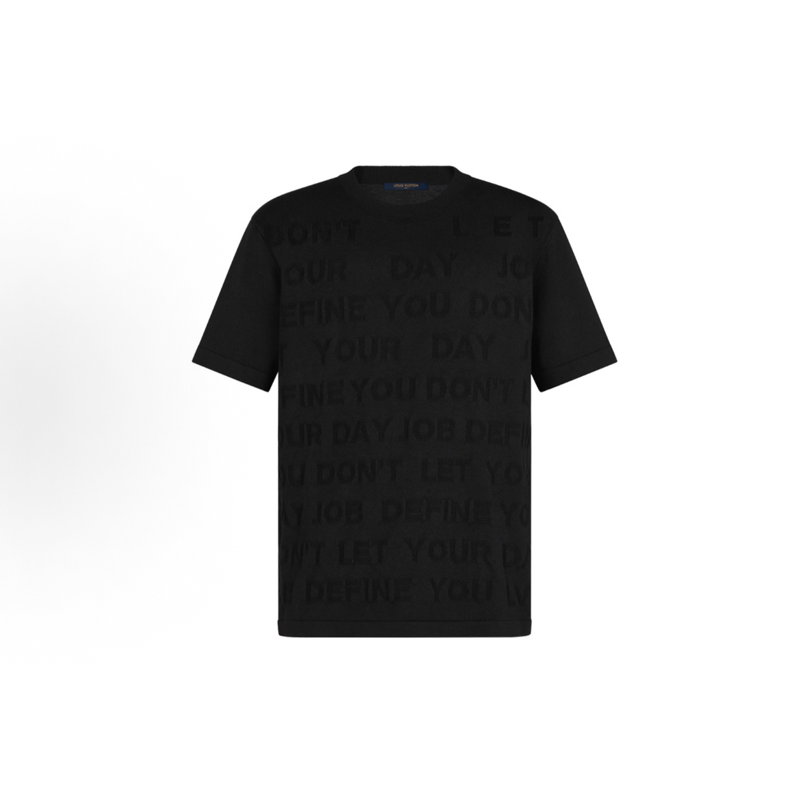 95新 LouisVuitton/路易威登 纯色字母休闲圆领短袖/尺码XXL/8358