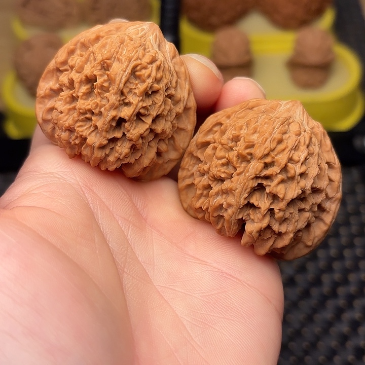 吊坠文玩核桃43全品满天星狮子头