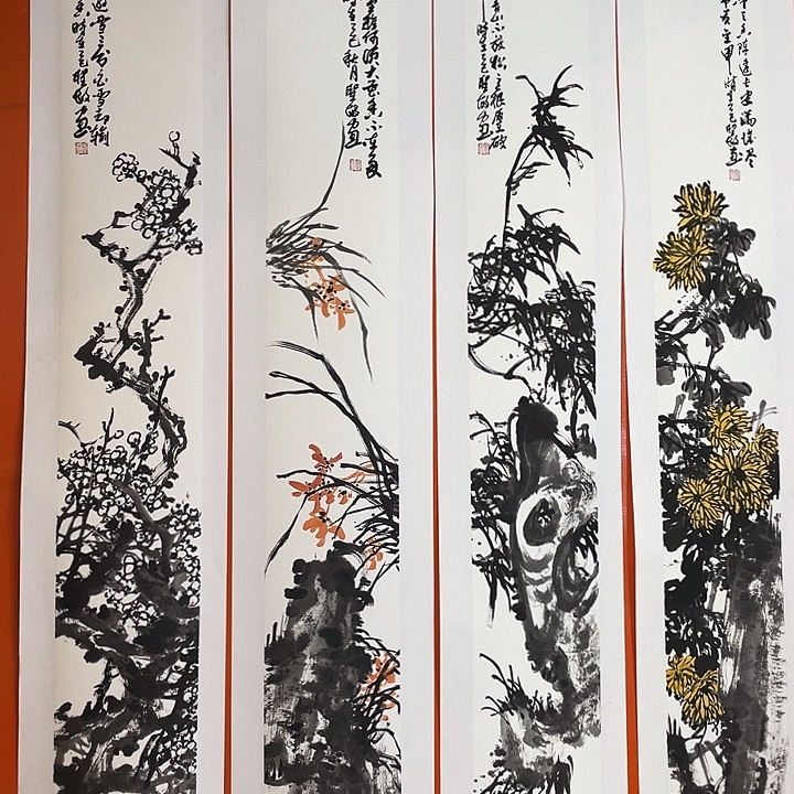 国画张圣敏先生纯手绘作品