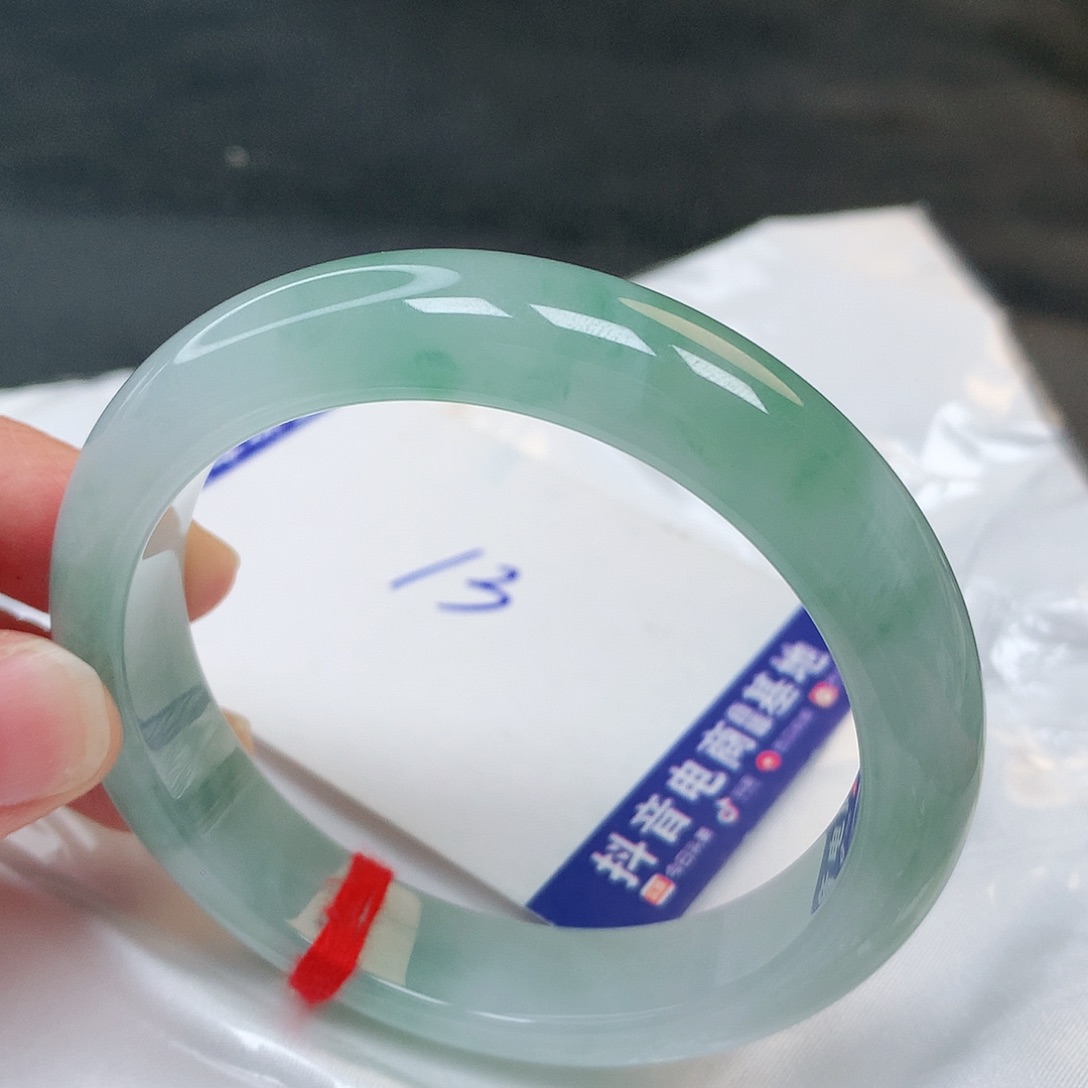 翡翠手镯未镶嵌13号