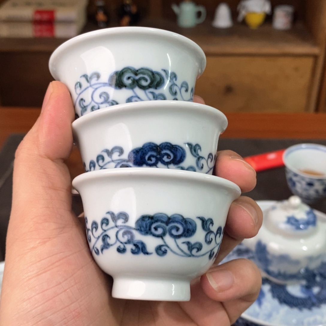 开播福利景德镇纯手绘茶器
