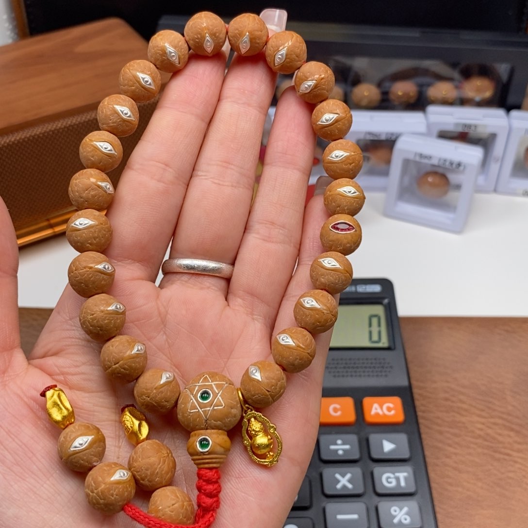 凤眼菩提手串尼泊尔